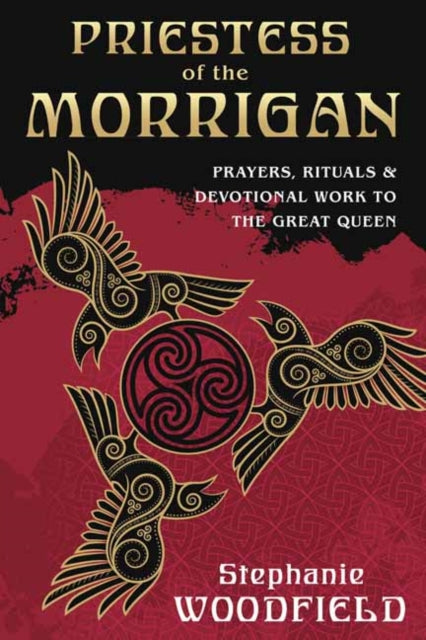 Book cover of: Priestess of The Morrigan. By: Stephanie Woodfield