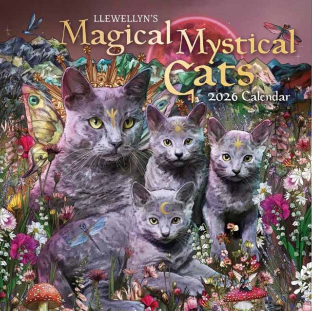 Book cover of: Llewellyn's 2026 Magical Mystical Cats Calendar