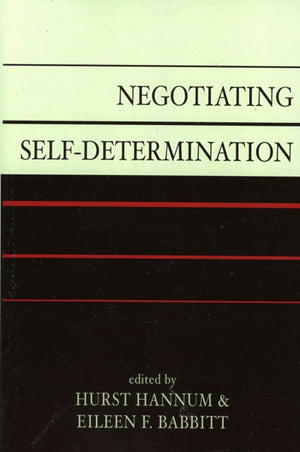 Negotiating Self-Determination