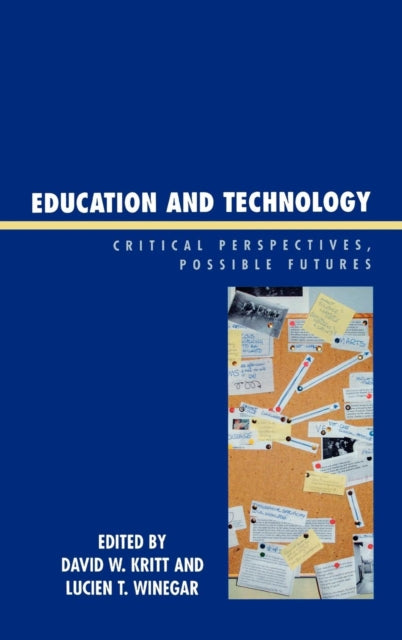Book cover of: Education and Technology. By: Kritt David
