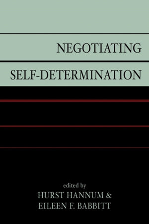 Negotiating Self-Determination
