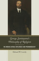 Book cover of: George Santayana's Philosophy of Religion. By: Edward W. Lovely