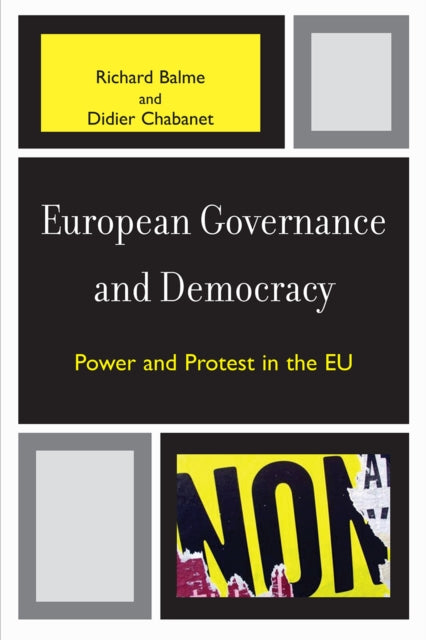 Book cover of: European Governance and Democracy. By: Richard Balme
