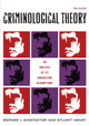 Book cover of: Criminological Theory. By: Werner J. Einstadter