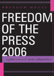 Book cover of: Freedom of the Press 2006. By: Freedom House