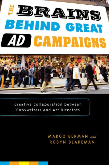 Book cover of: Brains Behind Great Ad Campaigns. By: Margo Berman
