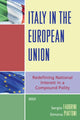 Book cover of: Italy in the European Union. By: Fabbrini Sergio