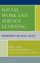 Book cover of: Social Work and Service Learning. By: Virginia Majewski