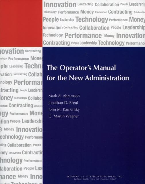 Book cover of: Operator's Manual for the New Administration