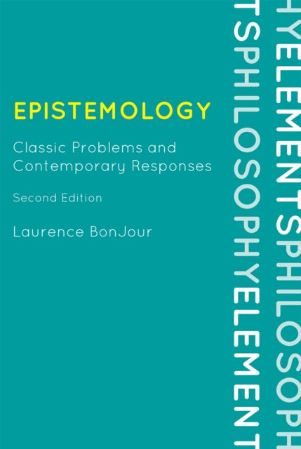 Book cover of: Epistemology. By: Laurence BonJour