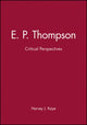 Book cover of: E. P. Thompson