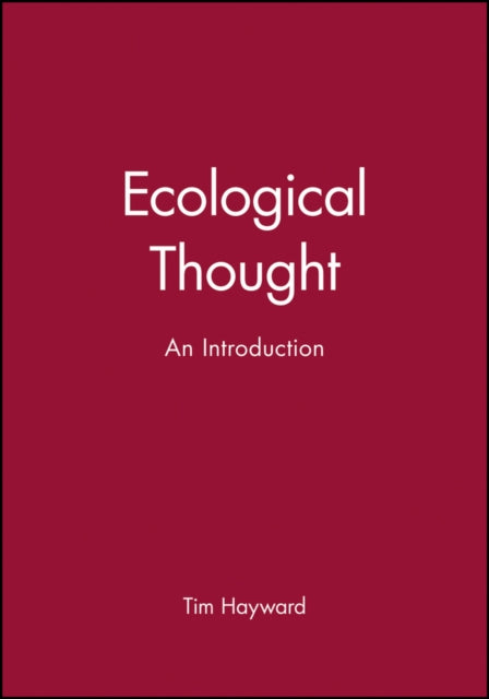 Book cover of: Ecological Thought