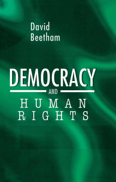 Book cover of: Democracy and Human Rights. By: David Beetham
