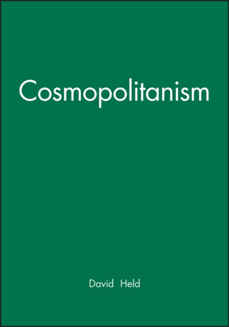 Book cover of: Cosmopolitanism. By: Held