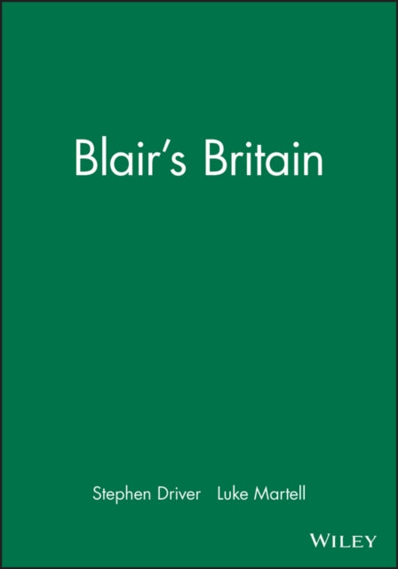 Book cover of: Blair's Britain