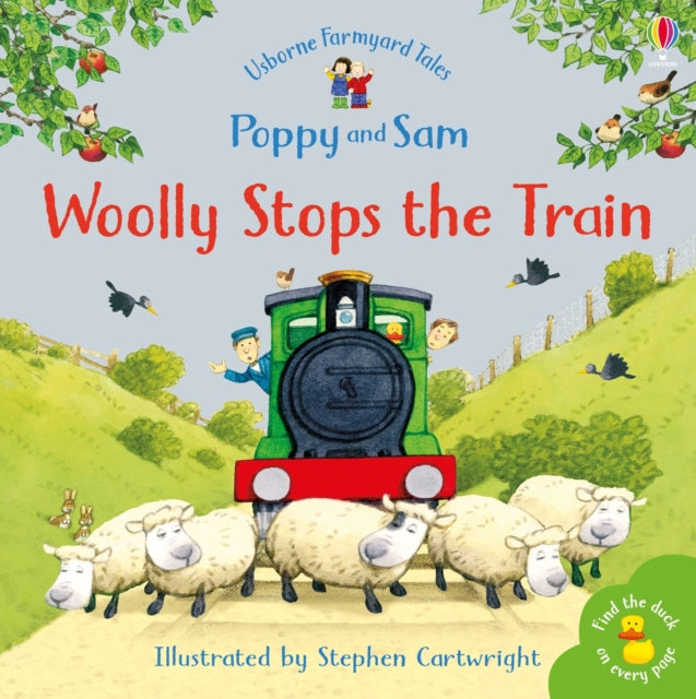 Book cover of: Woolly Stops the Train. By: Heather Amery