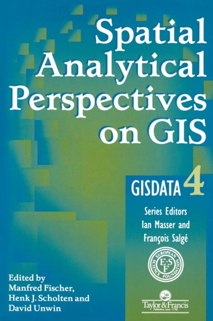 Book cover of: Spatial Analytical Perspectives on GIS
