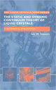 Book cover of: Static and Dynamic Continuum Theory of Liquid Crystals. By: Iain W. Stewart