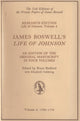 Book cover of: James Boswell's Life of Johnson. By: Bruce Redford
