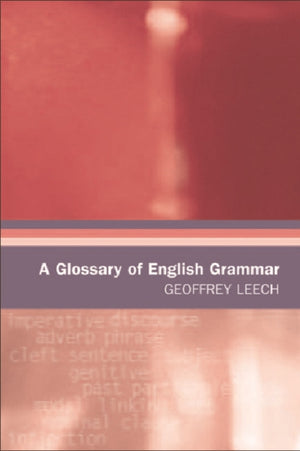 Glossary of English Grammar