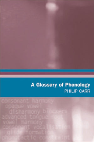 Glossary of Phonology