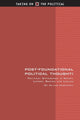 Book cover of: Post-Foundational Political Thought. By: Oliver Marchart