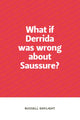 Book cover of: What if Derrida was wrong about Saussure?. By: Russell Daylight