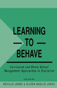 Book cover of: Learning to Behave. By: Jones & Jones.