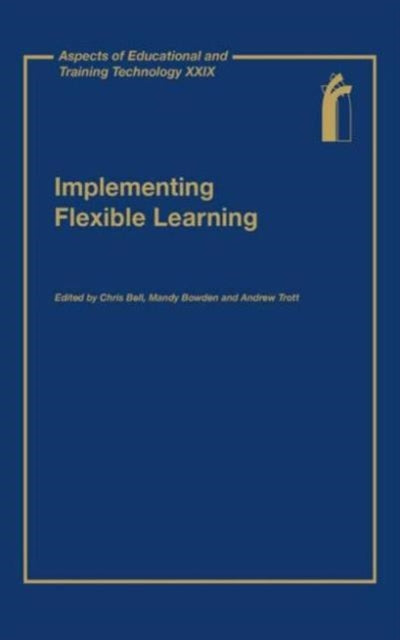 Book cover of: Aspects of Educational and Training Technology. By: Bell