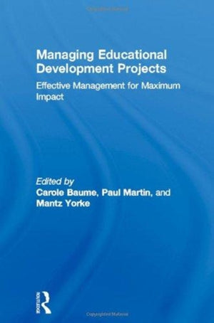 Managing Educational Development Projects