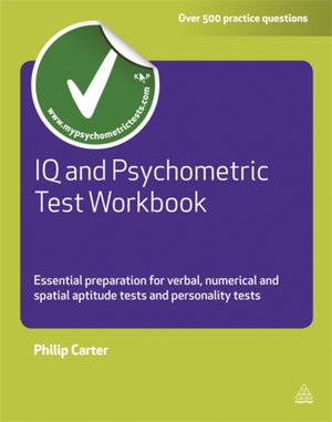 IQ ja psühhomeetrilise testi töövihik