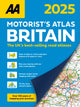 Book cover of: AA Motorist's Atlas 2025. By: A. A. Publishing