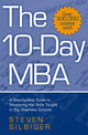 Book cover of: 10-Day MBA. By: StevenF Silbiger