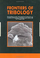 Book cover of: Frontiers of Tribology. By: Roberts