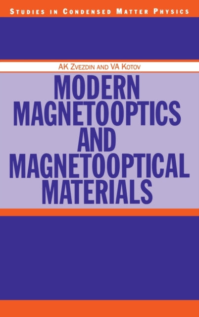 Book cover of: Modern Magnetooptics and Magnetooptical Materials