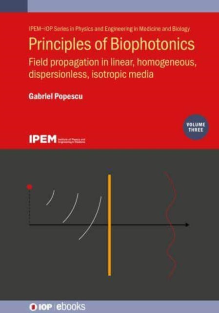 Book cover of: Principles of Biophotonics, Volume 3. By: POPESCU