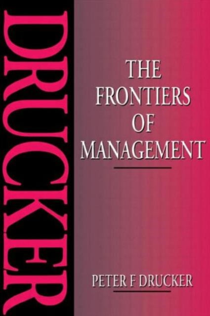 Book cover of: Frontiers of Management. By: Peter F. Drucker