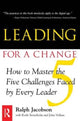 Book cover of: Leading for a Change