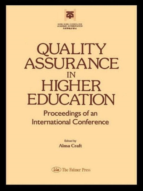 Book cover of: Quality Assurance In Higher Education