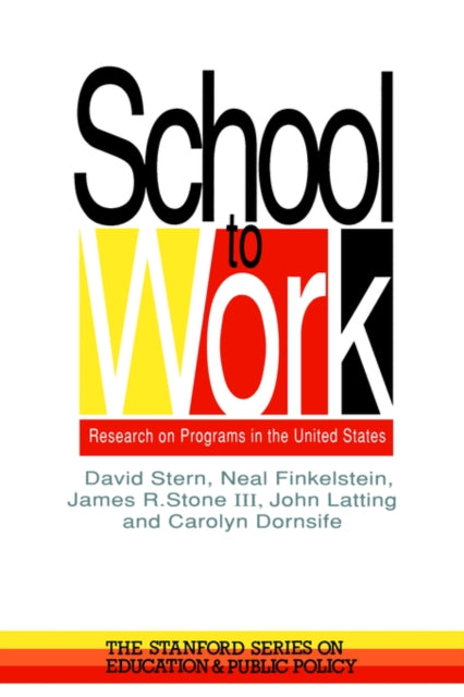 Book cover of: School To Work