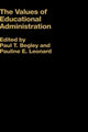 Book cover of: Values of Educational Administration. By: Paul Begley