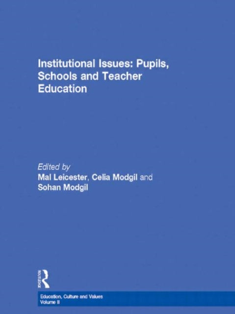 Book cover of: Institutional Issues