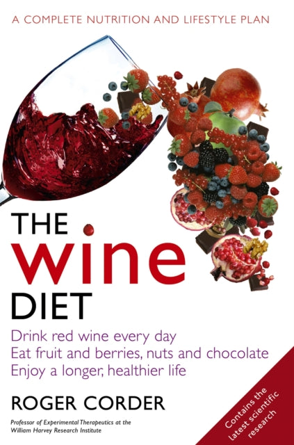 Book cover of: Wine Diet. By: Roger Corder