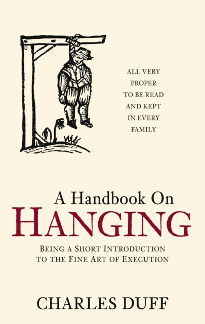 Book cover of: Handbook on Hanging. By: Charles Duff