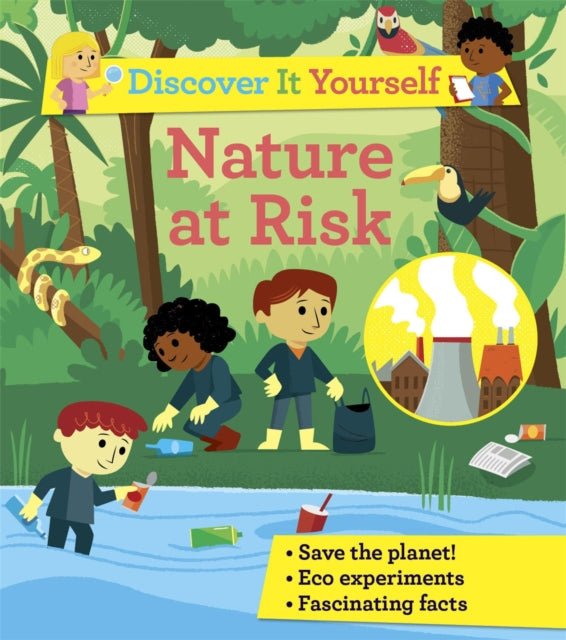 Book cover of: Discover It Yourself: Nature At Risk. By: Sally Morgan