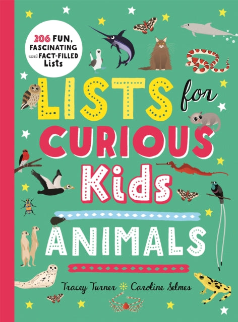 Book cover of: Lists for Curious Kids: Animals. By: Tracey Turner