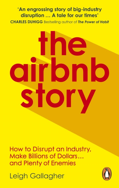 Book cover of: Airbnb Story. By: leigh gallagher