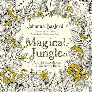 Magical Jungle, An Inky Expedition & Colouring Book