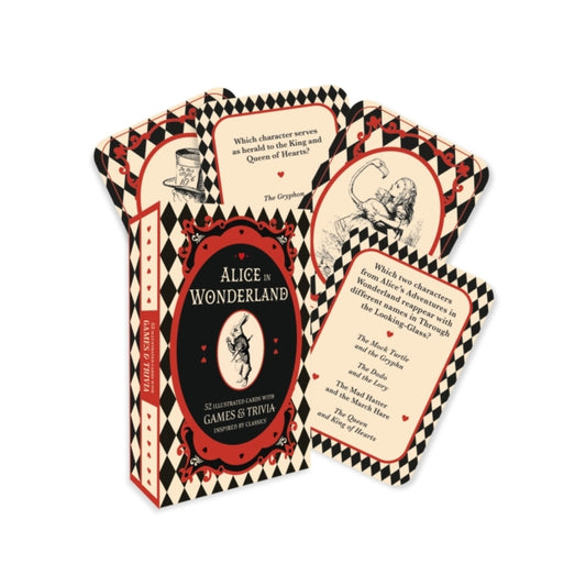 Book cover of: Alice in Wonderland - A Card and Trivia Game