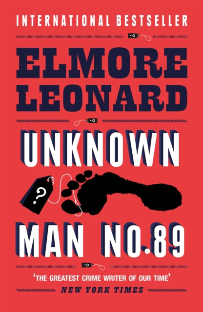 Book cover of: Unknown Man Number 89. By: Elmore Leonard